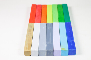 Hair chalk writing