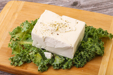 Traditional Greek Feta soft cheese