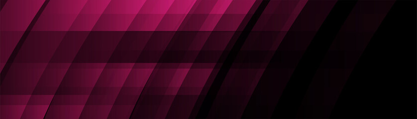 Dark purple technology geometric abstract background. Vector minimal banner design