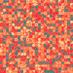 Abstract Geometric Pattern generative computational art illustration