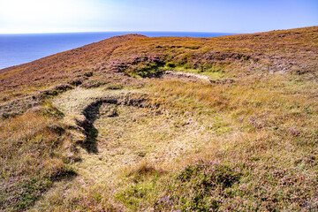 Sinkhole at the coastal region of Donegal - Ireland