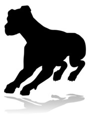 Dog Silhouette Pet Animal