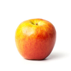 Red apple isolated on white background. Clipping path include in this image.