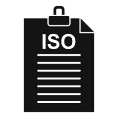 Law standard icon simple vector. Policy compliance