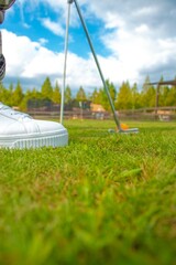 パターゴルフの足元