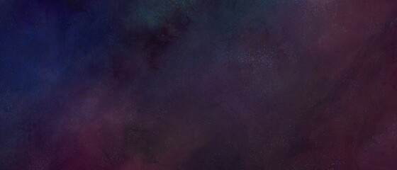 Obraz na płótnie Canvas 赤みが強い星空のイラスト背景　バナー　横長　夜　グラデーション　綺麗　繊細　光　宇宙　ダーク　水彩