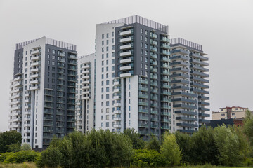 Obraz premium modern housing estate