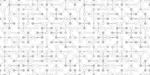 Digital of the future background. Seamless pattern. Vector. 未来のデジタルパターン