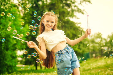 play with bubbles