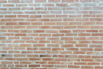 Obraz premium old brick wall texture.seamless stonewall background.vintage orange brickwork architecture surface.