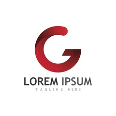 G Letter vector illustration icon