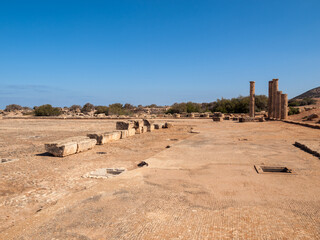 Hellenistic Agora, (Roman Forum) of Tolmeita over the cistern