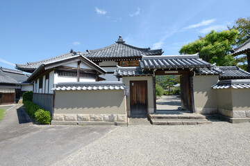 飛鳥寺　西門　奈良県明日香村