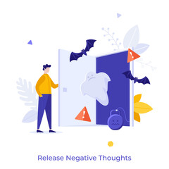 Business Character Concept Vector