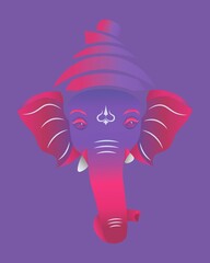 Ganpati Vertor Illustration Made On Ganesh Chaturthi Using Adobe Illustrator