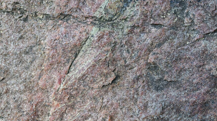 Fototapeta premium Granite surface. Texture of granite stone. Cracked natural stone surface. Copy space