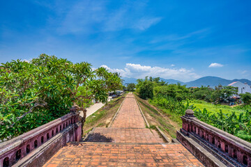 Fototapeta na wymiar Dien Khanh citadel, Nha Trang, Khanh Hoa, Vietnam