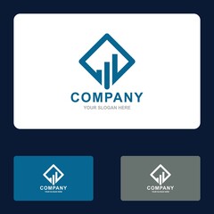 Finance logo templates. accounting logo templates. set of vector charts icon illustration design