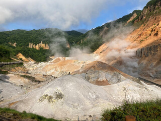 landscape with sky and clouds