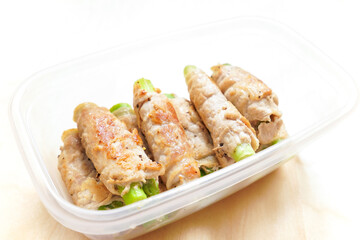 野菜肉巻き