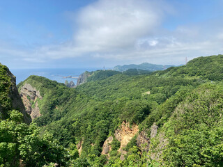 View of the Mountains in Hokkaido