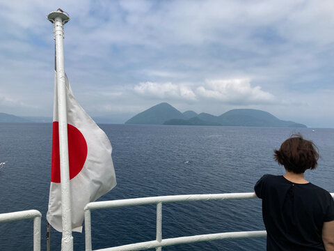 ship on the sea