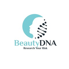 circle beauty DNA logo designs for health and medicine service