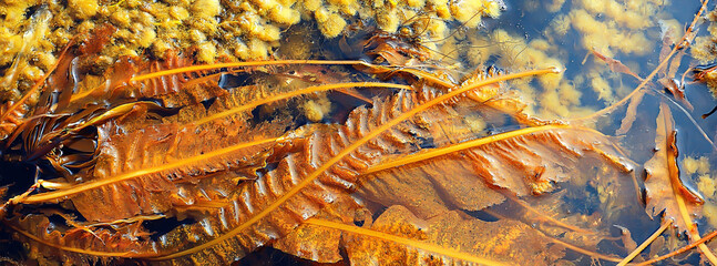 algae under water, landscape in the sea, underwater landscape tnetexture