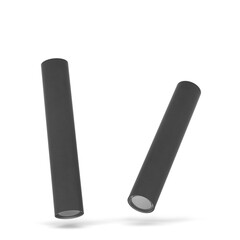 Blank tube packaging mockup