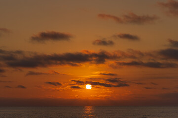 Sunset at Pacific Beach