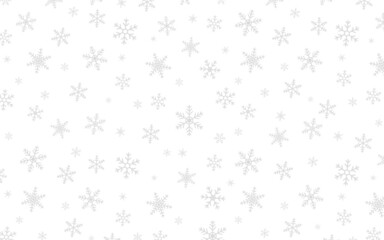雪の結晶の背景　ベクター素材	