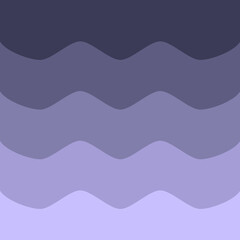 Abstract gradient dark blue wave background for inserting your message.