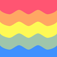 Abstract colorful wave background for inserting your text.