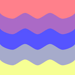 Abstract colorful wave background for inserting your text.