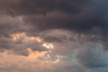 Fototapeta premium time lapse clouds