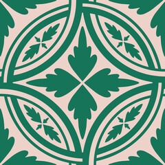 Seamless pattern element. Elegant ornamental print. Vector illustration.