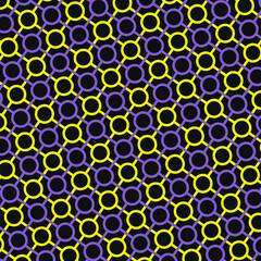 Seamless colorful geometric pattern design. Modern art. Abstract background.