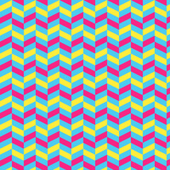 Seamless colorful geometric pattern design. Modern art. Abstract background.