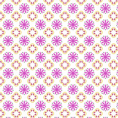 Seamless colorful geometric pattern design. Modern art. Abstract background.