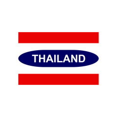Made in Thailand product label emblem logo design