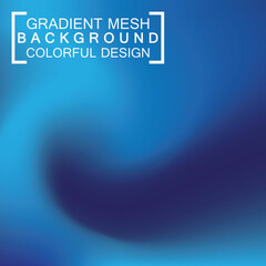 Abstract blurred holographic gradient mesh effect background