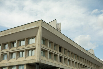 Architecture of the modernist era. Soviet building constructivism.