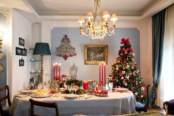 allestimento natalizio