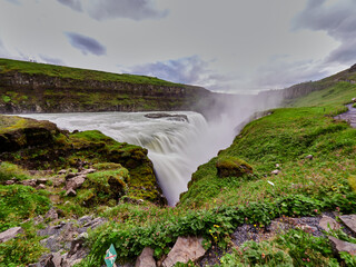Cascada Gullfoss Islandia