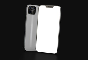 new phone smartphone 3d digital technology modern