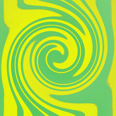 fashionable background, bright pattern, disk, circle, funnel, paint, brush, texture, oil, acrylic, gouache, lollipop, material, texture,yellow, mint, freshness, ecology, summer, delicate, bright, 