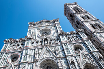 Fototapeta premium The dome of FIrenze and Firenze itself are marvellous and beautiful, a gem of Tuscany, Italy.