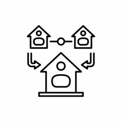 Remote Connection icon in vector. Logotype