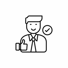 Self-Employment icon in vector. Logotype