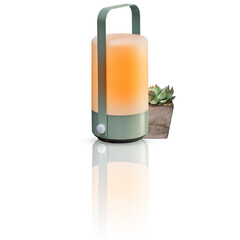 vintage solar lamp isolated on white background with clipping path